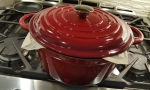 Tampe e coloque no forno