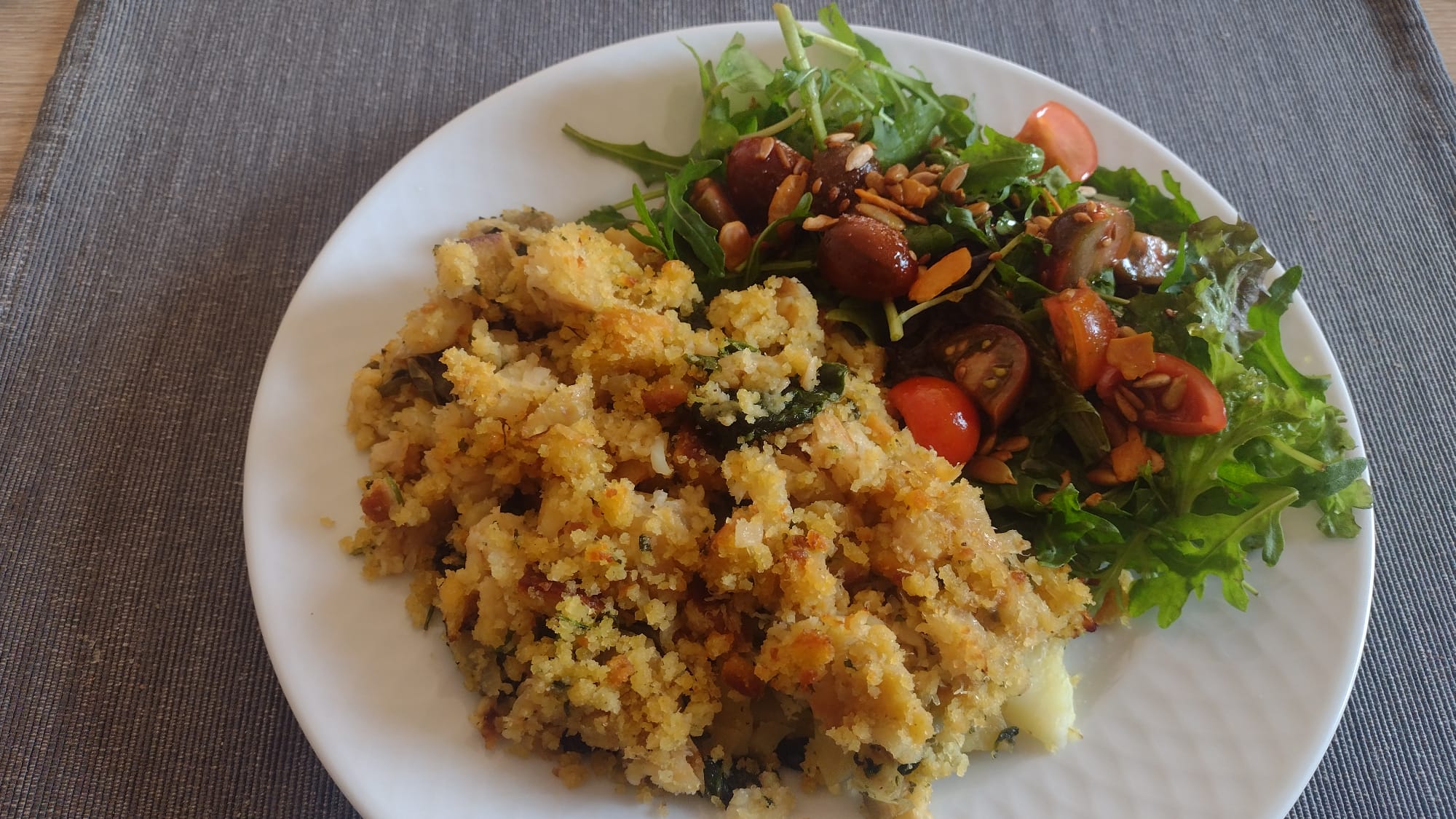 Shredded Cod with Cornbread | Bacalhau Desfiado com Broa